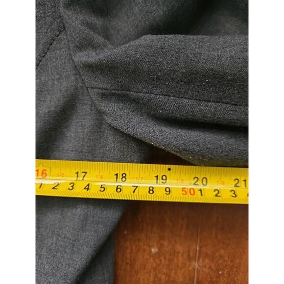 Vintage Delta Flight Uniform Suit Jacket Gray Women 12 Tall Gold Buttons - Picture 6 of 7